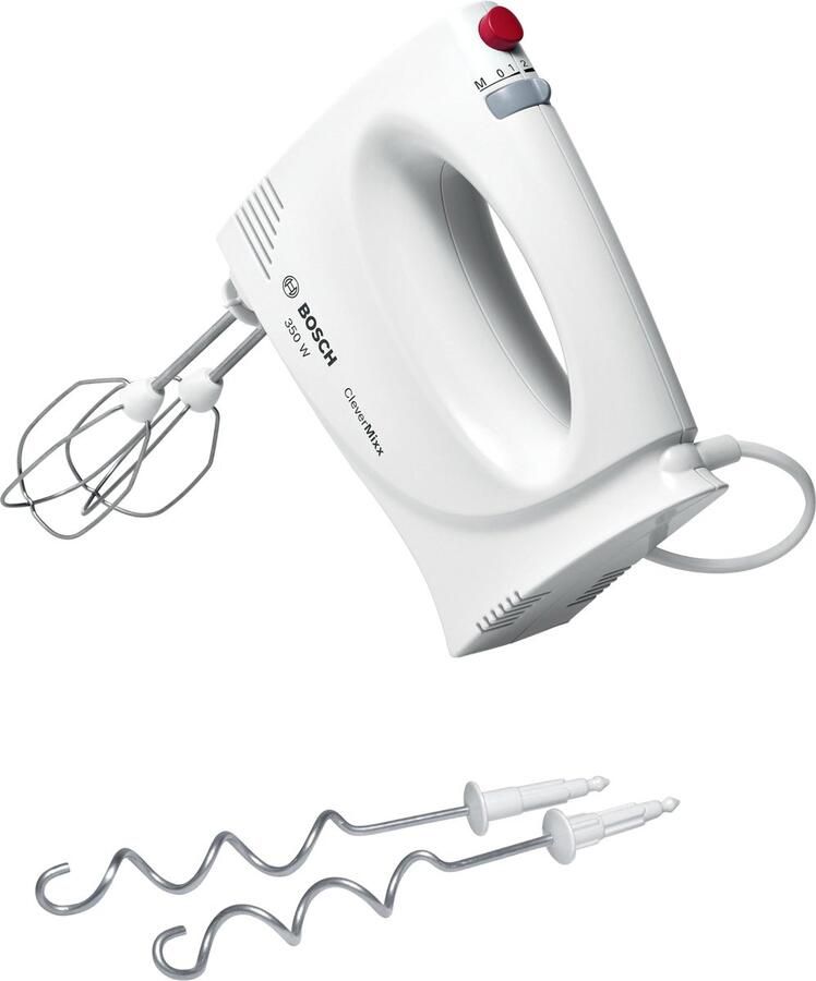 Solidchoice Handmixer met 350W Motor en 4 Snelheden Wit