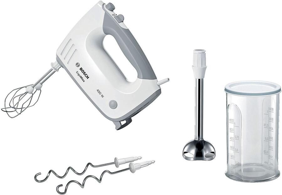 Solidchoice Handmixer met 450 Watt en Turbo-functie