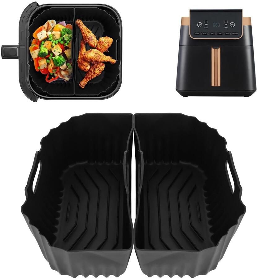 Solidchoice Herbruikbare Siliconen Bakvormen voor Ninja Airfryer