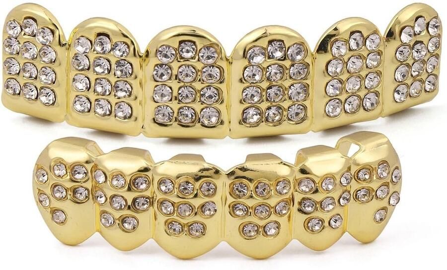 Solidchoice Hip Hop Grill Set voor Feestelijke Gelegenheden