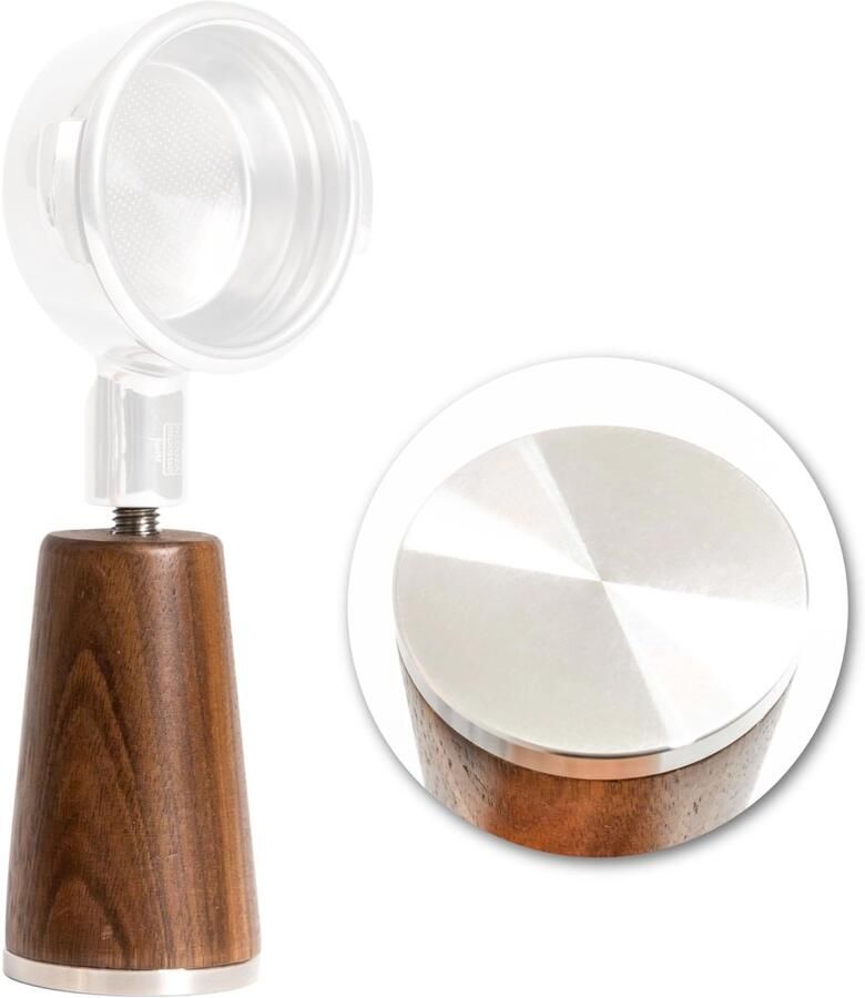 Solidchoice Houten Handgreep voor Espressomachine M10 Draad