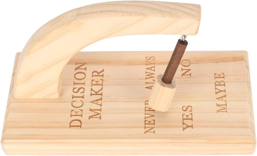 Solidchoice Houten Magnetische Decision Maker voor Beslissingen