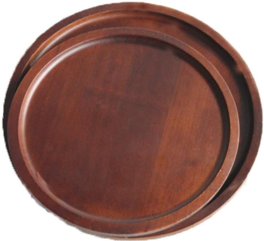Solidchoice Houten Ronde Ontbijtplaat Japans Design