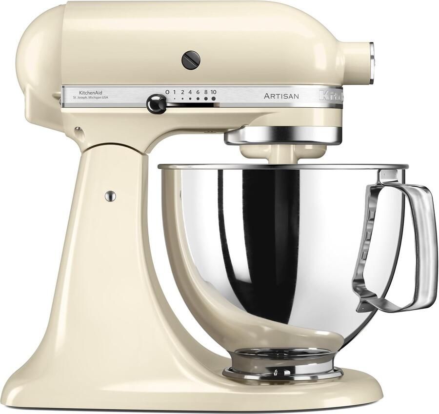 Solidchoice Keukenmachine Artisan met 3 Accessoires en Roestvrijstalen Kom