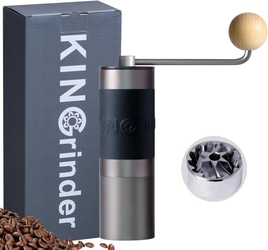 Solidchoice Koffiemolen met Precisie Maalinstellingen