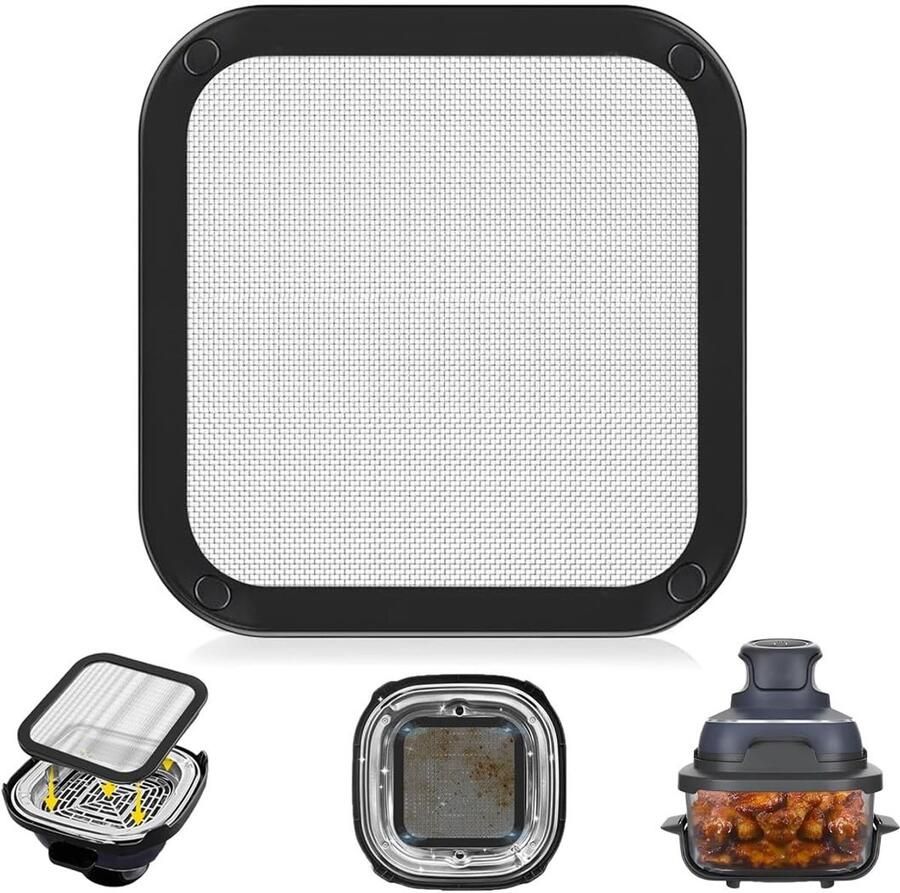 Solidchoice Magnetische Spatbescherming voor Airfryer Herbruikbaar en Efficiënt