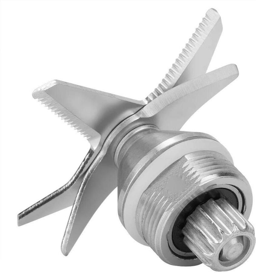 Solidchoice- Mengmes Gemaakt van Roestvrij Staal Reservemesonderdelen Accessoires voor Mixer 6 Messen 6 oz Lemmet Geschikt voor Serie 5200 Mixerblad