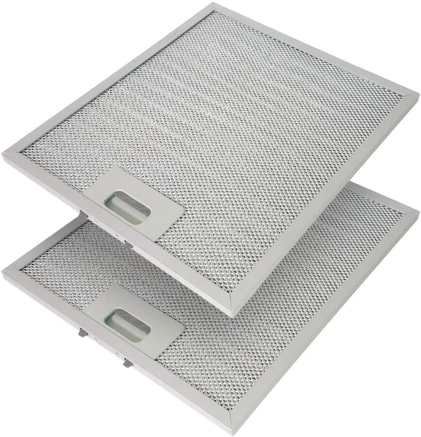 Solidchoice Metaal Vetfilter voor Afzuigkappen 318 x 258 mm (Set van 2)