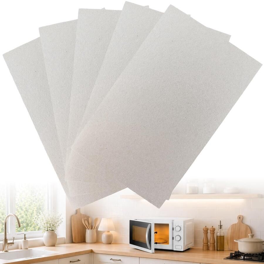 Solidchoice Mica Platen voor Magnetron 5 x 8 inch Pack van 5