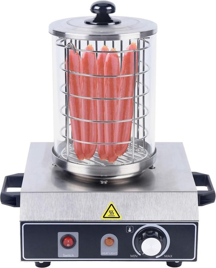 Solidchoice Professionele RVS Sausage Warmer met Temperatuurregeling