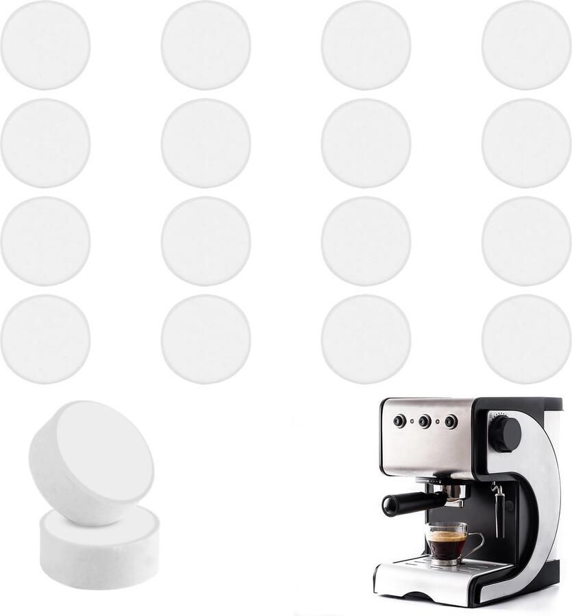Solidchoice Reinigen van Koffiemachine met Universele Reinigingstabletten