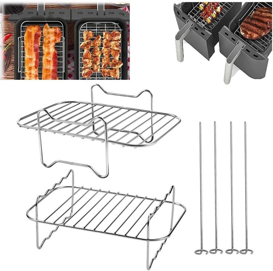Solidchoice Roestvrijstalen Accessoire voor Heteluchtfriteuse