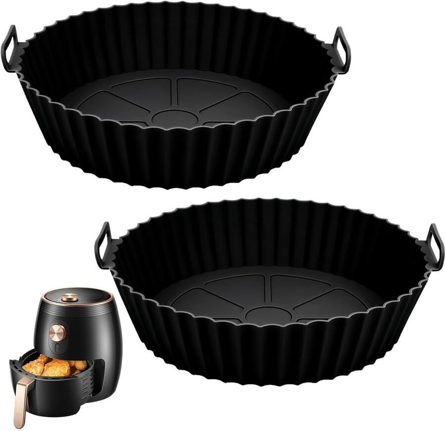 Solidchoice Ronde Siliconen Vorm voor Heteluchtfriteuse 20 cm