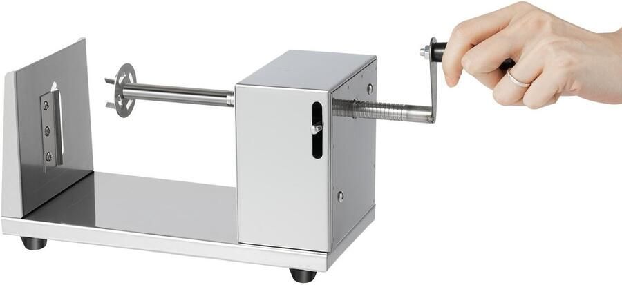 Solidchoice RVS Handmatige Aardappel Spiral Cutter met Crank