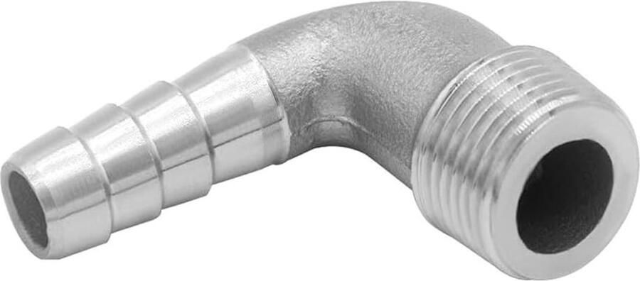 Solidchoice RVS Hoekverbinder voor Slangen 3 4 Inch