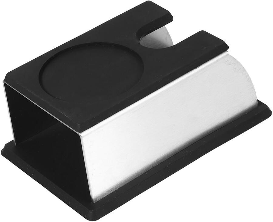 Solidchoice RVS Koffiestamperhouder met Antislip Basis voor Espressomachine