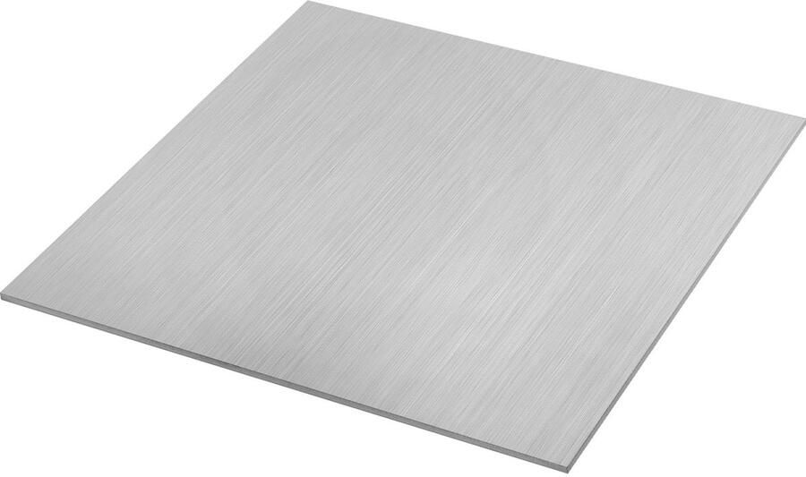 Solidchoice RVS Plaat 2mm Dikte voor DIY Toepassingen
