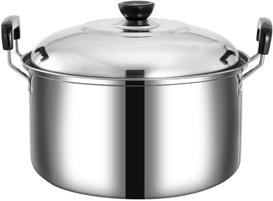 Solidchoice RVS Soeppot met Grote Capaciteit voor Koken en Stoven