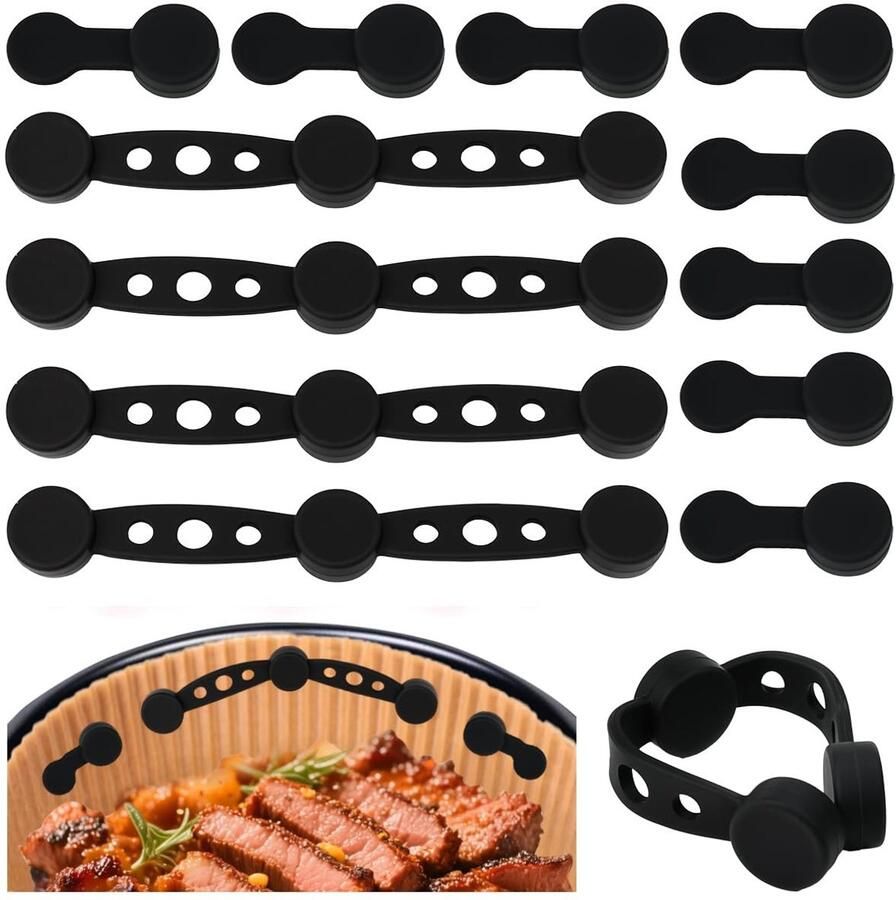 Solidchoice Set van 12 Silicone Magneten voor Air Fryer