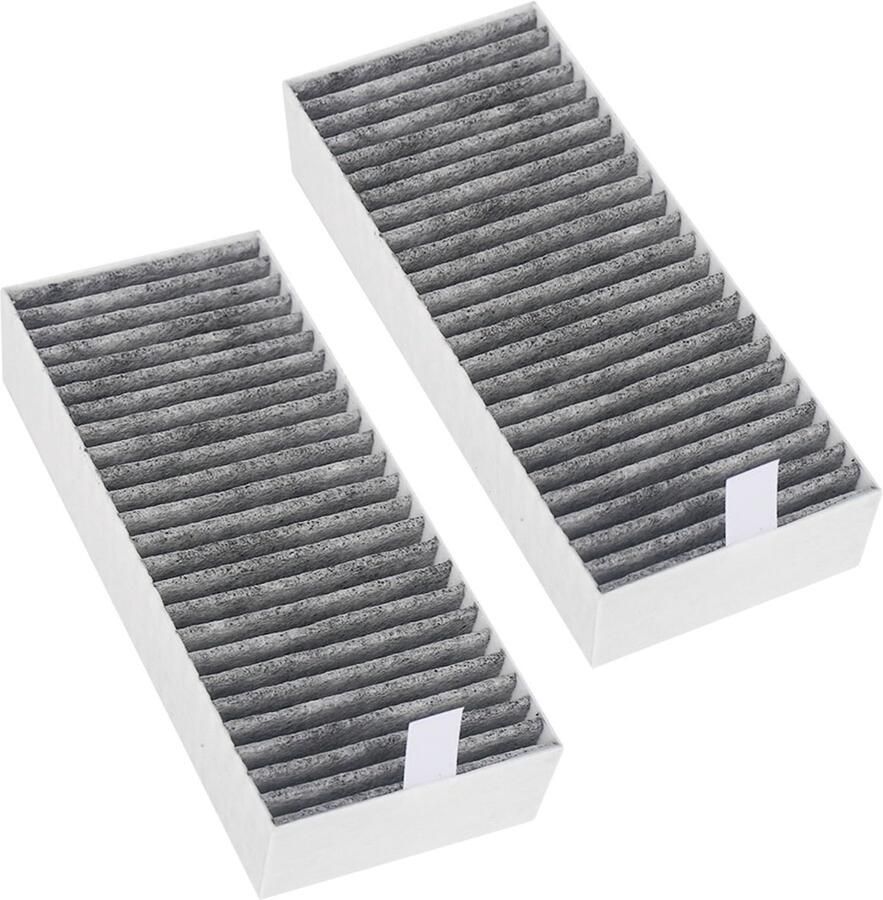 Solidchoice Set van 2 Actieve Koolstoffilters voor Afzuigkappen