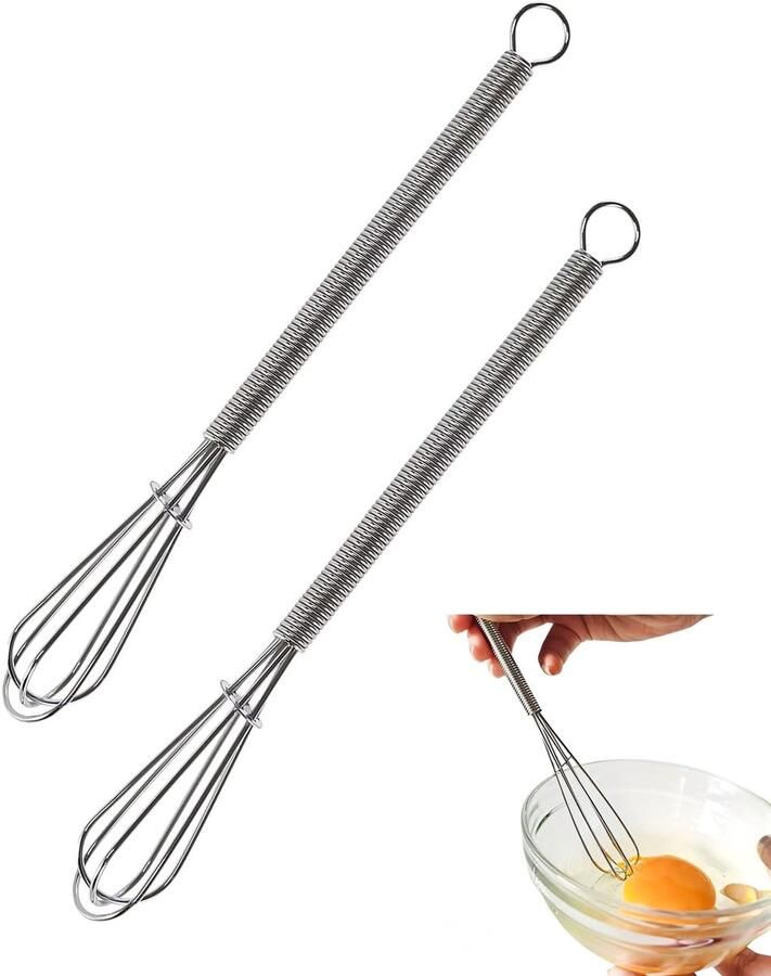 Solidchoice Set van 2 Mini Keuken Kloppers voor Eieren en Room