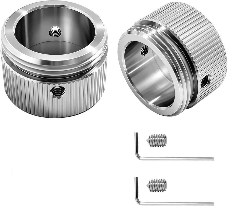 Solidchoice Set van 2 Roestvrijstalen Verwarmingsventieladapters