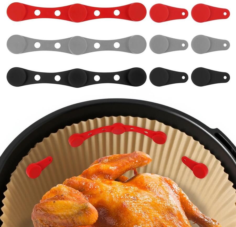 Solidchoice Set van 3 Magnetische Siliconen Sluitingen voor Airfryer