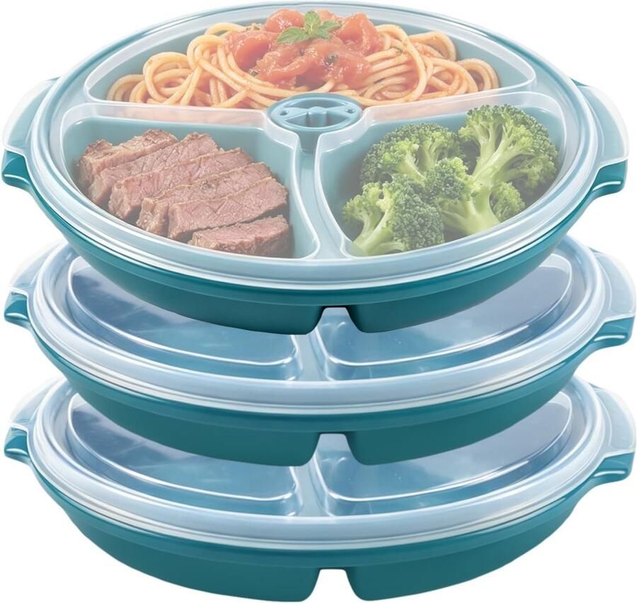 Solidchoice Set van 3 Magnetronborden met Ventilatiedeksel