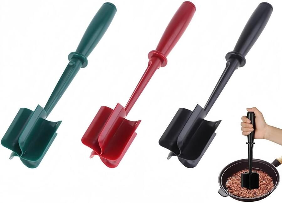 Solidchoice Set van 3 Vleesverdelgers voor Gemakkelijk Snijden