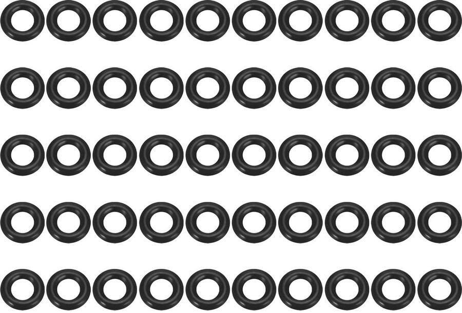Solidchoice Set van 50 Siliconen O-Ringen voor Tuinwaterslangen