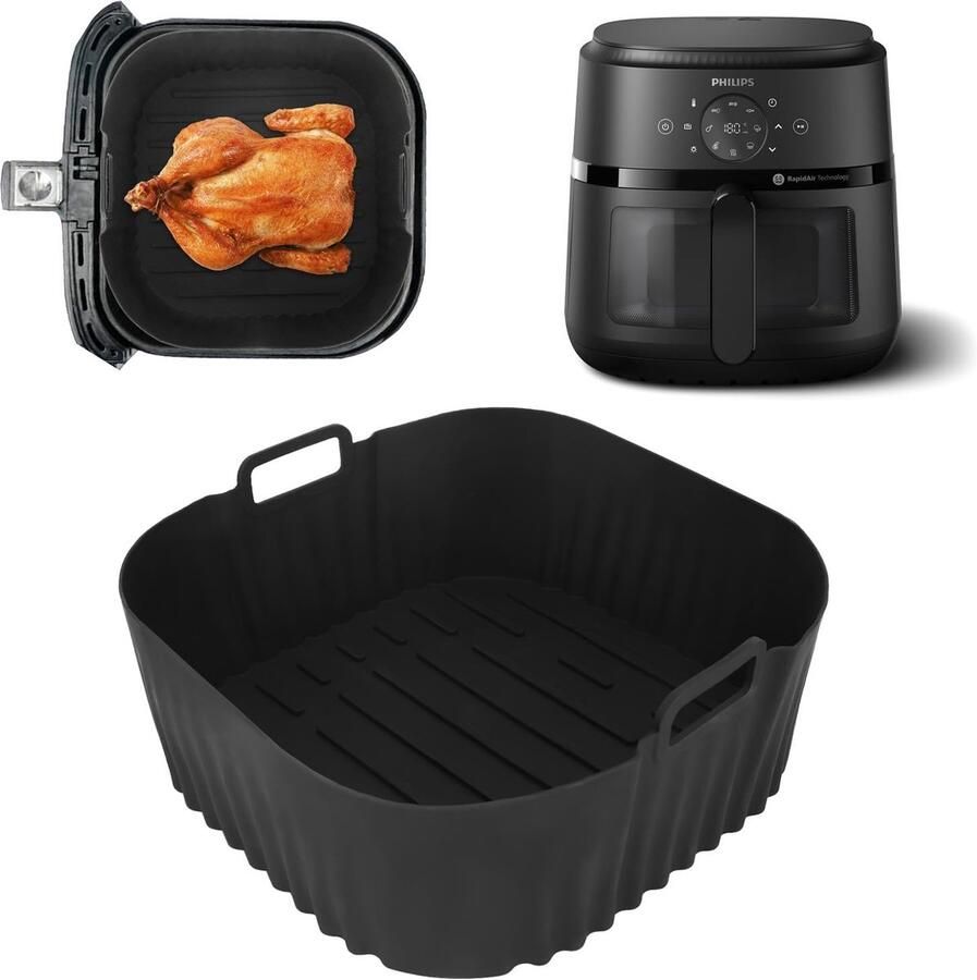 Solidchoice Silicone Bakvorm voor Airfryer 2000 Serie 6.2L