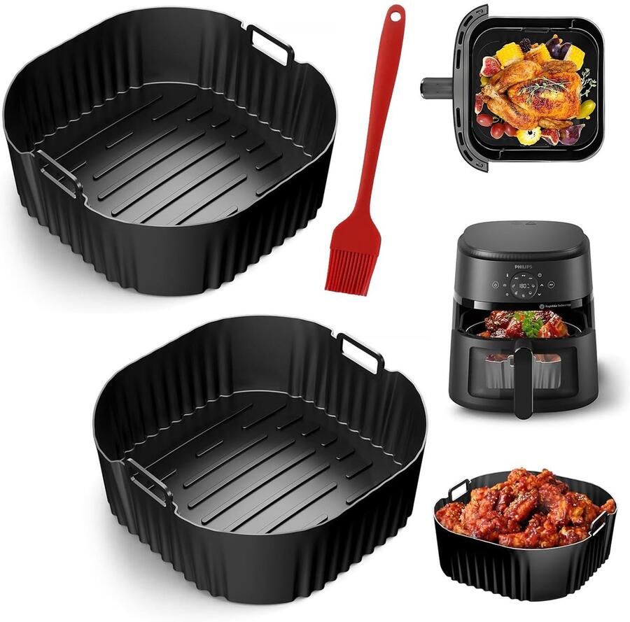 Solidchoice Silicone Bakvormen voor Philips Airfryer XXL