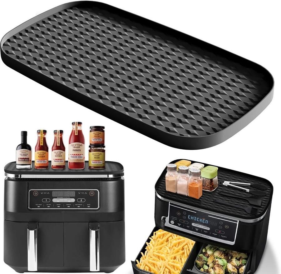 Solidchoice Silicone Mat voor Air Fryer Ninja 9.5L Herbruikbaar