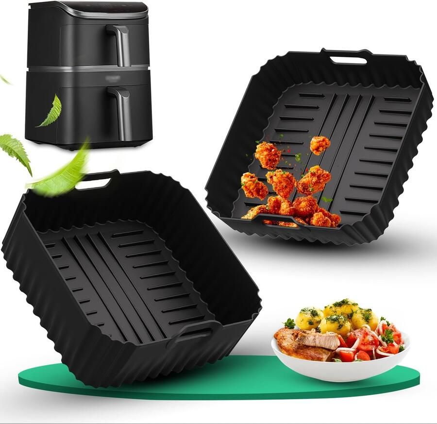 Solidchoice Silicone Vorm voor Airfryer 10.8L met Accessoires