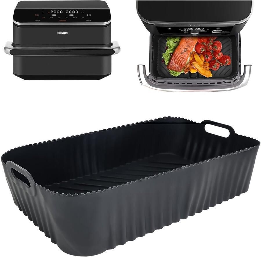 Solidchoice Siliconen Bakvormen voor Airfryer 10 Liter