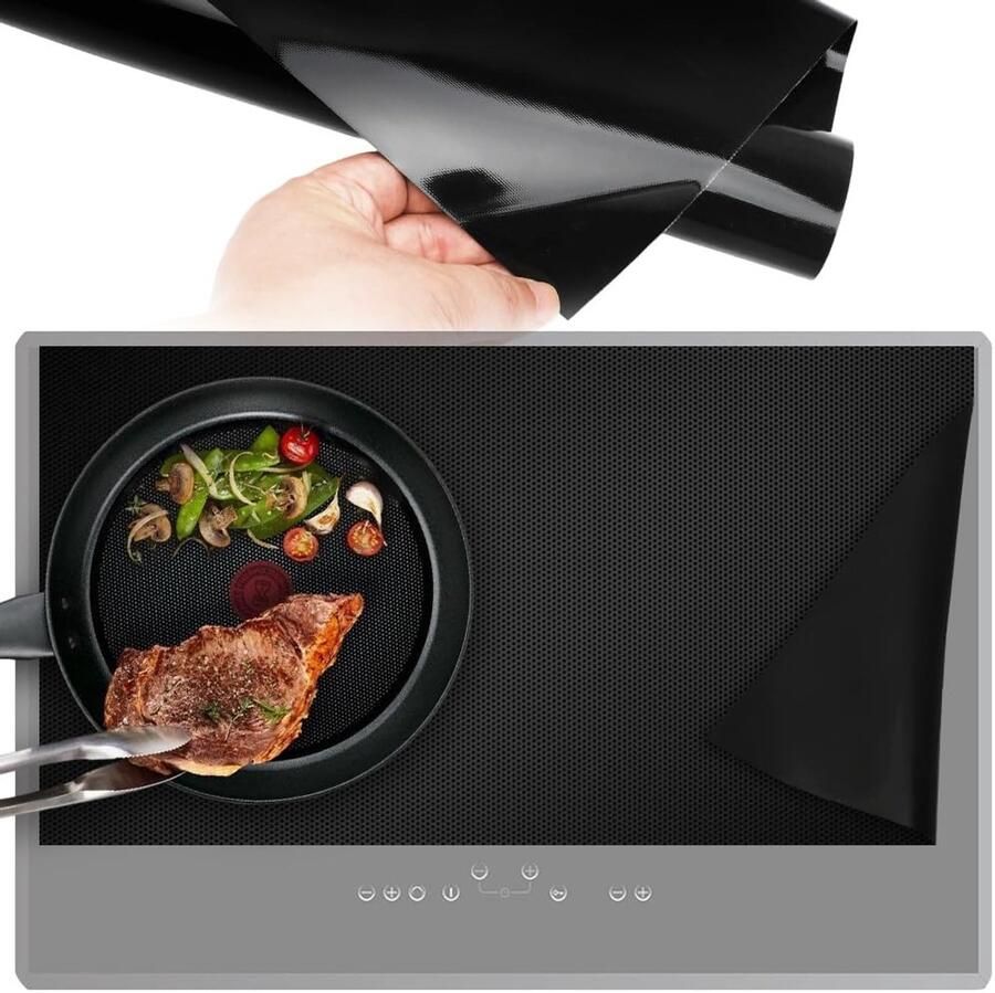 Solidchoice Siliconen Inductiekookplaat Beschermmat 78x52 cm