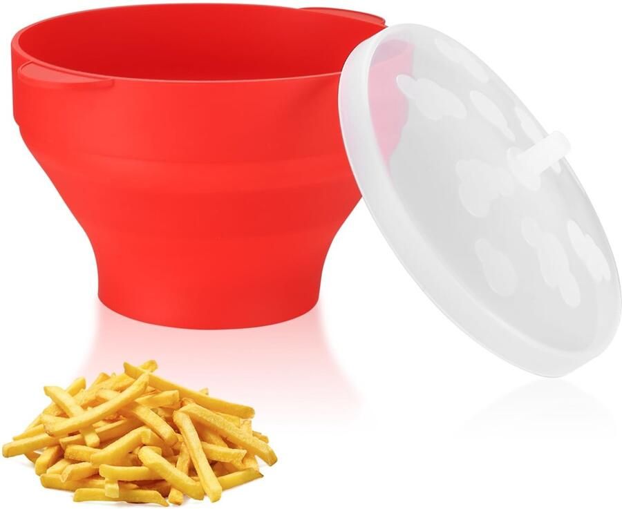 Solidchoice Siliconen Popcornmaker voor Magnetron BPA-vrij