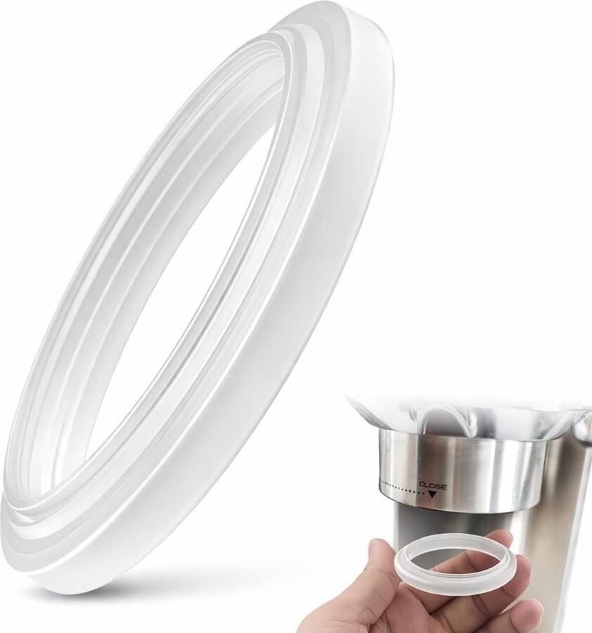 Solidchoice Siliconen Stoomring voor Espresso Machines Warmtebestendig en Duurzaam