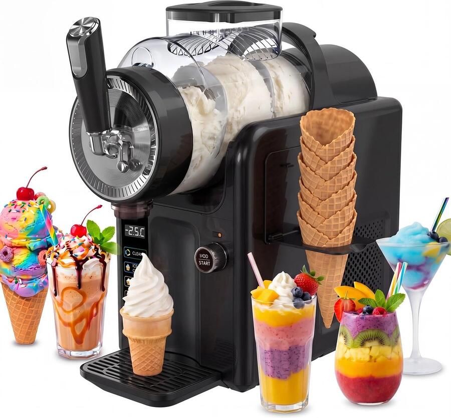 Solidchoice Slushie Machine met 6 Voorgeprogrammeerde Instellingen