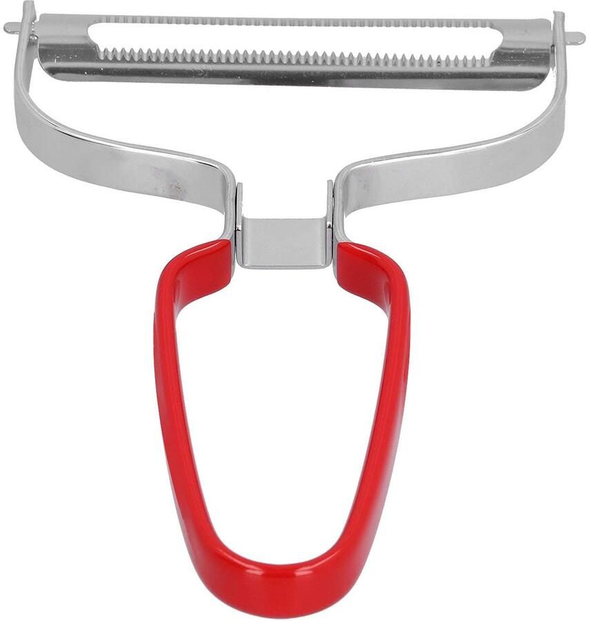 Dailygoods- Snijmachine Multifunctioneel Groenteschiller Koolversnipperaar Dunschiller Roestvrij Staal Lichtgewicht 85 g Groentesnijder