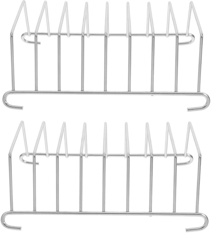 Solidchoice- Snijplank Roestvrij Staal Snijplankenset Organizer Toast Houder Multifunctioneel Elegant Ontwerp Snijplankhouder - Foto 1