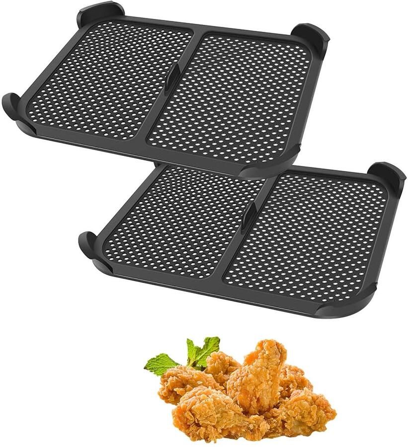 Solidchoice Splash Guard voor Airfryer Set van 2 Tot 240 °C Bestendig