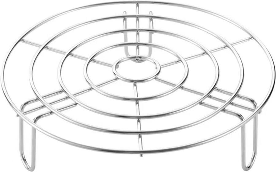 Solidchoice Stoomrek 19 5 cm Multifunctioneel Kookrek voor Friteuse en Magnetron