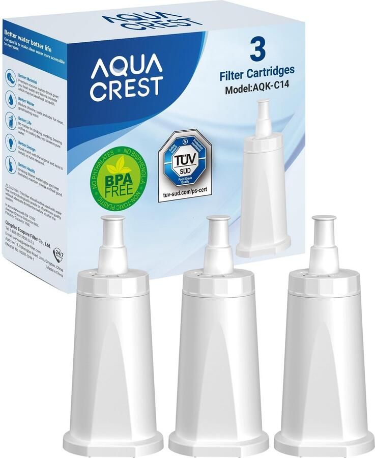 Solidchoice Waterfilter Vervangset voor Koffiemachine (3 Stuks)