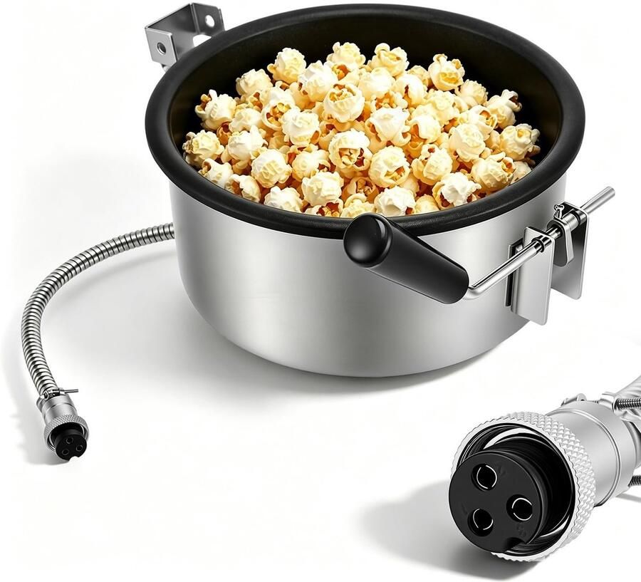 SolidKeus Anti-aanbak Popcornpan voor Elektrische Popcornmachine