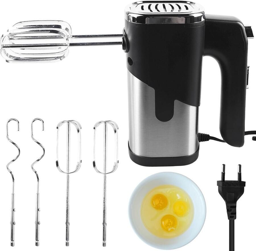 SolidKeus Elektrische Handmixer met 7 Snelheden