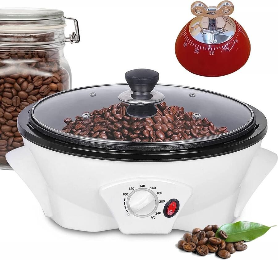 SolidKeus Elektrische Koffiebrander 500g met Temperatuurregeling