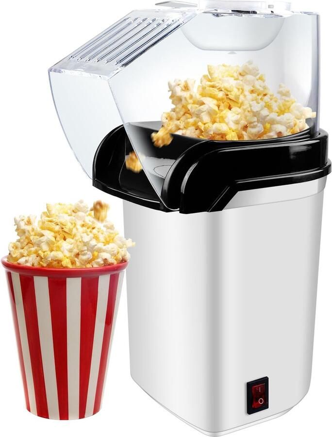 SolidKeus Elektrische Popcornmaker voor Thuisgebruik