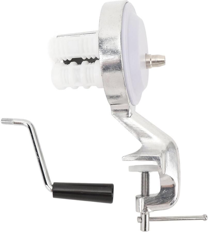 Cavatelli Maker Pastamachine Handmatig Zelfgemaakte Pasta Hand Crank Bediening Compact Formaat Zilverkleurig