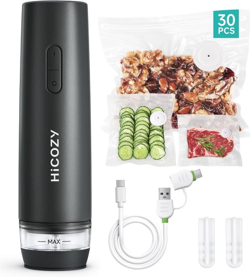 SolidKeus Handheld Vacuüm Sealer voor Voedsel